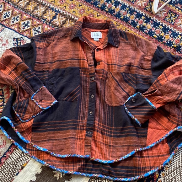 Urban Outfitters soft oversized flannel XS - Picture 3 of 7